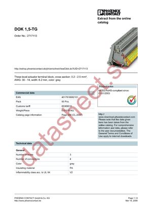 2717113 datasheet  